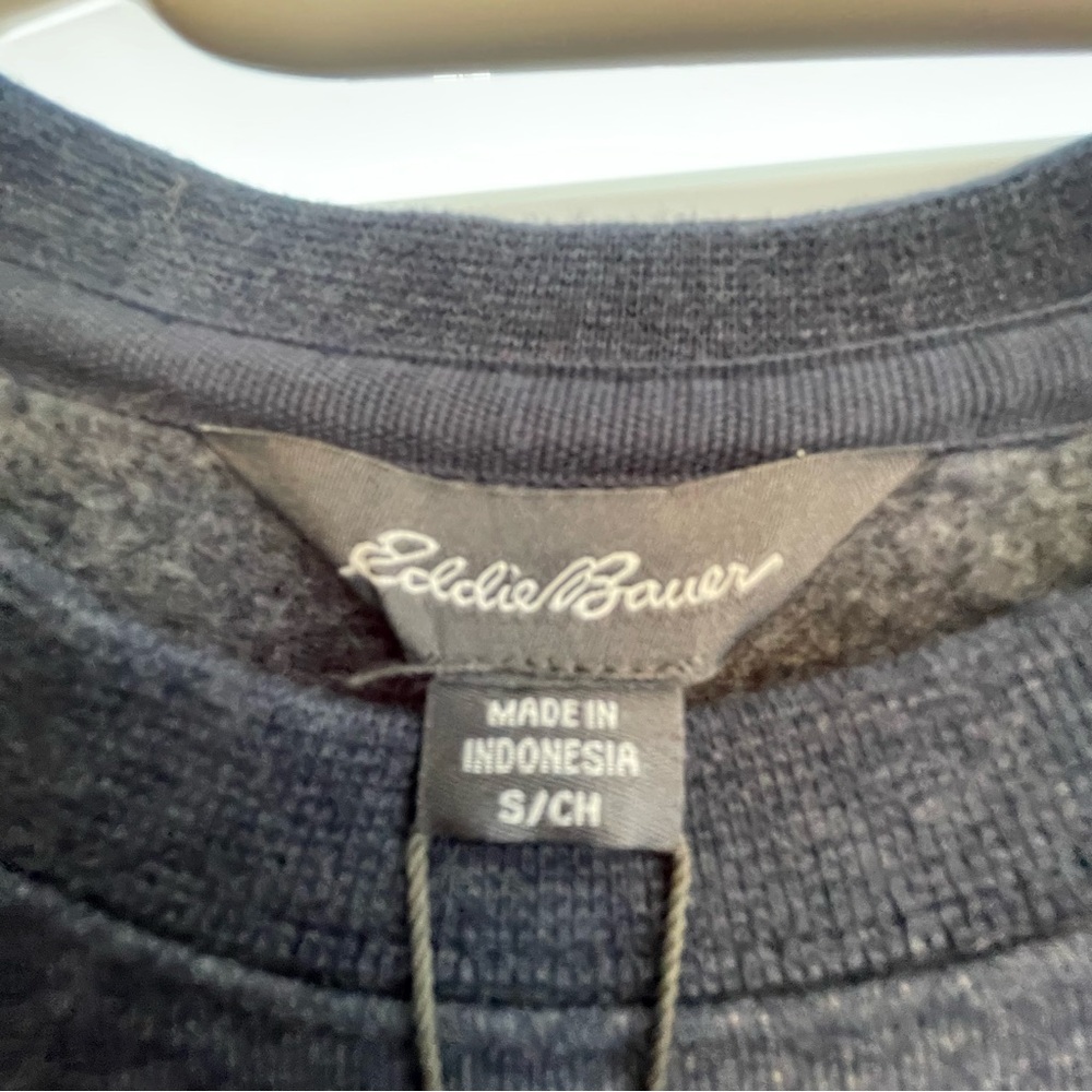 Eddie Bauer Men's blue Sweatshirt - Picture 4 of 7